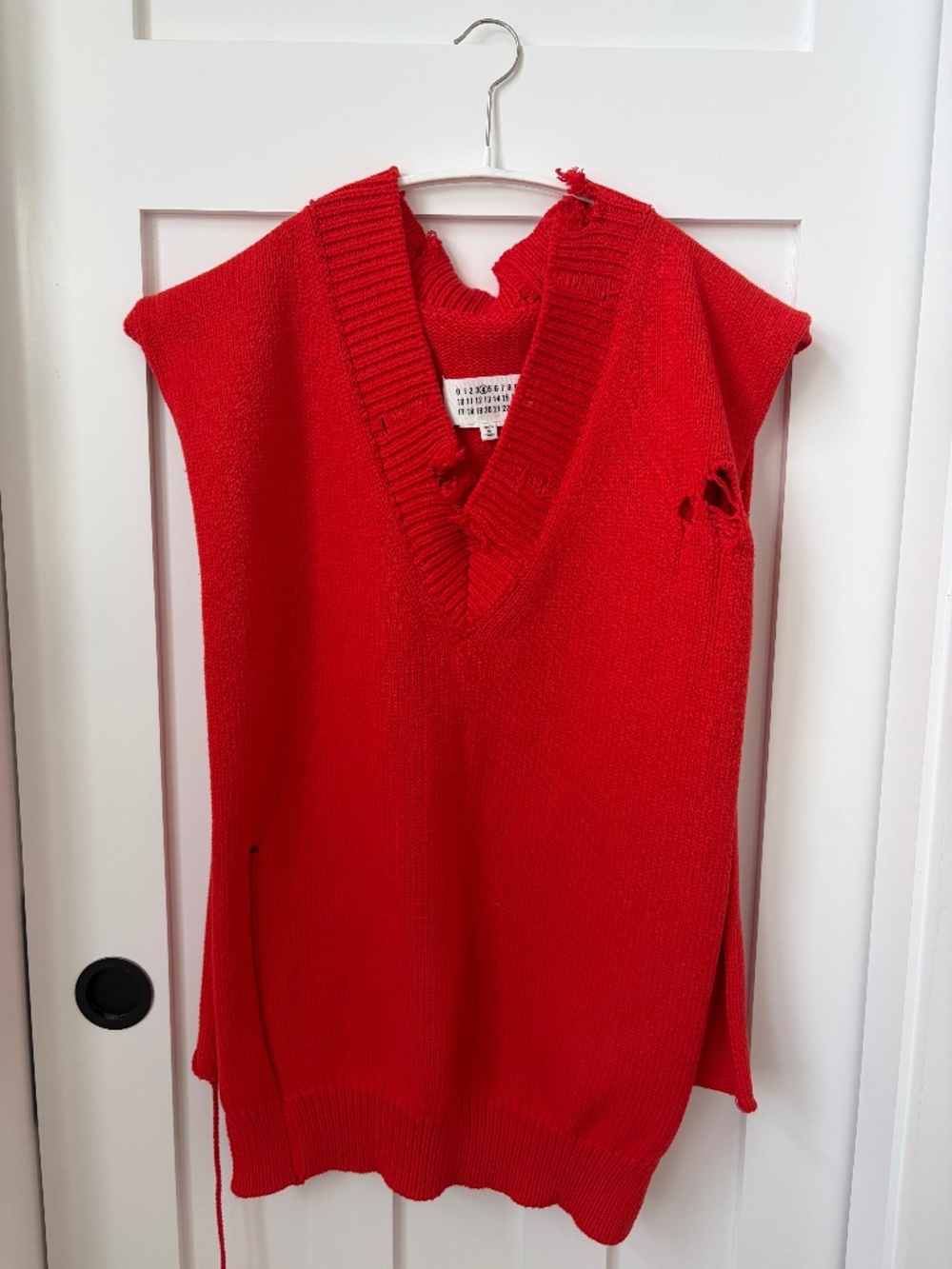 Maison Margiela Side Open Knit Vest